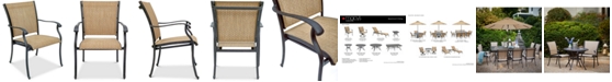 Agio Beachmont II Outdoor Dining Chair, Created for Macy's
